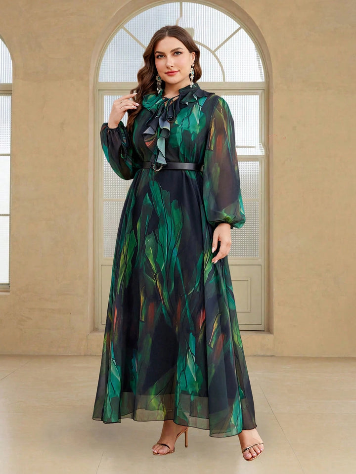 Rochie maxi SHEIN, mix culori