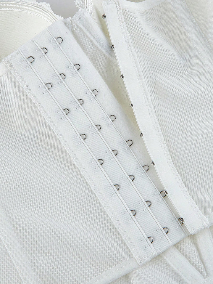 Top SHEIN, alb