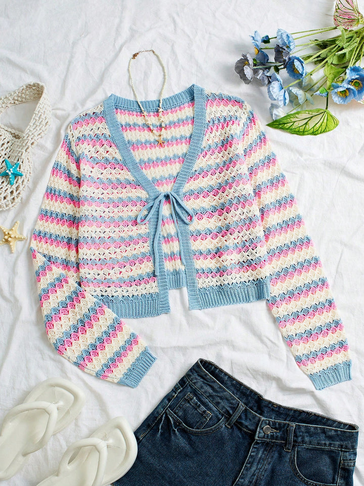 Cardigan SHEIN, albastru