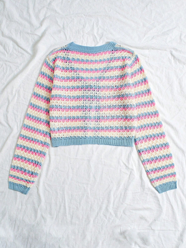 Cardigan SHEIN, albastru