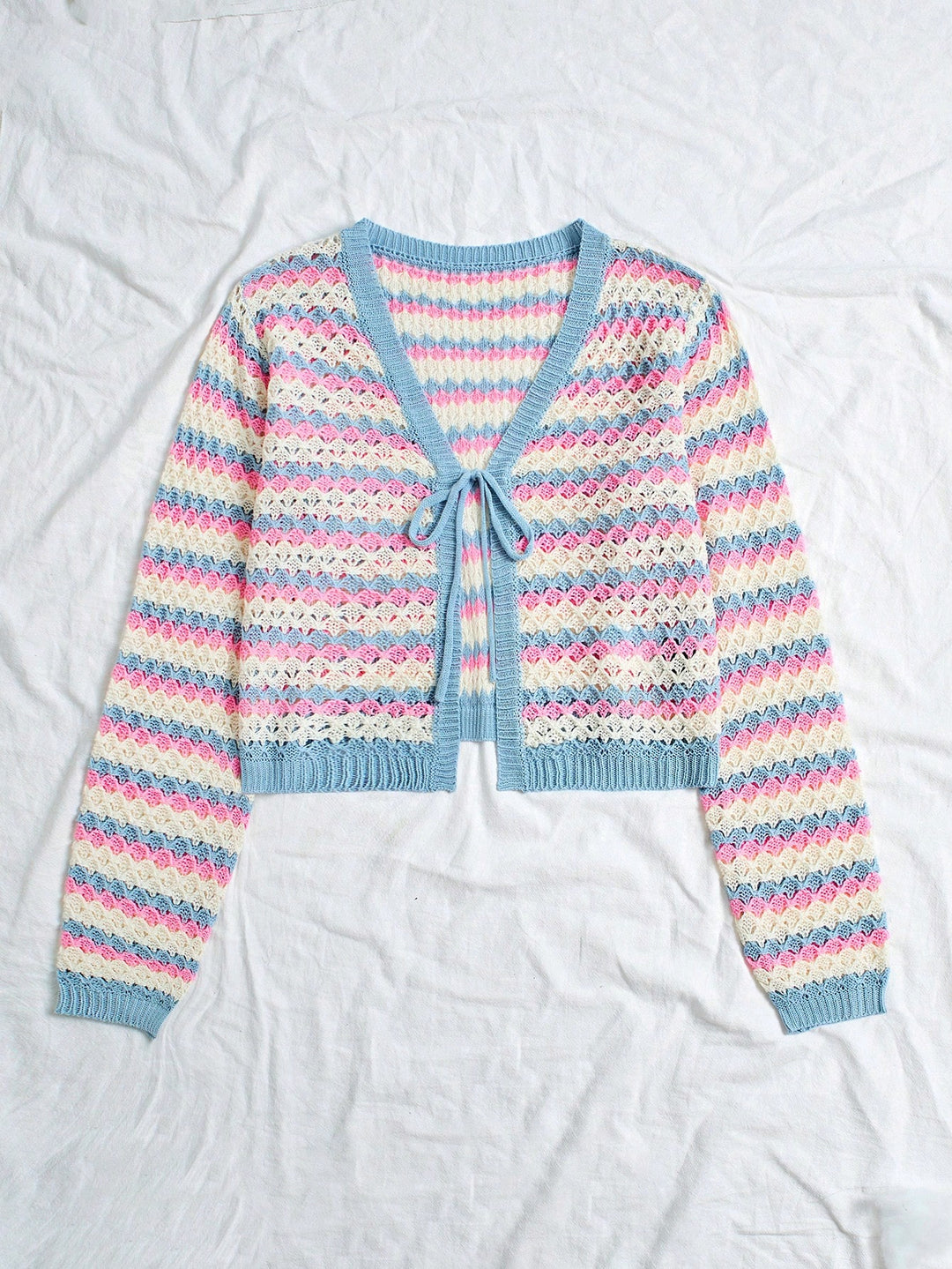 Cardigan SHEIN, albastru