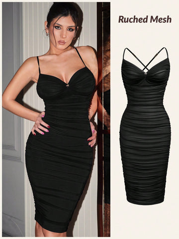 Rochie mini SHEIN, negru