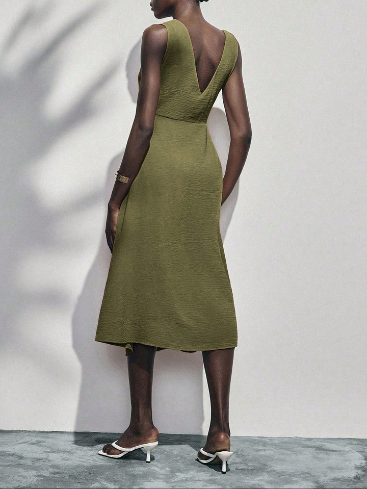 SHEIN midiruha, zöld
