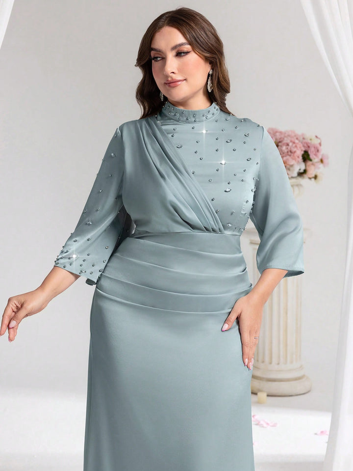 Rochie de ocazie SHEIN, verde