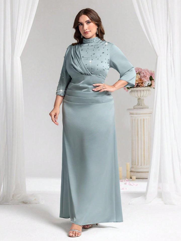 Rochie de ocazie SHEIN, verde