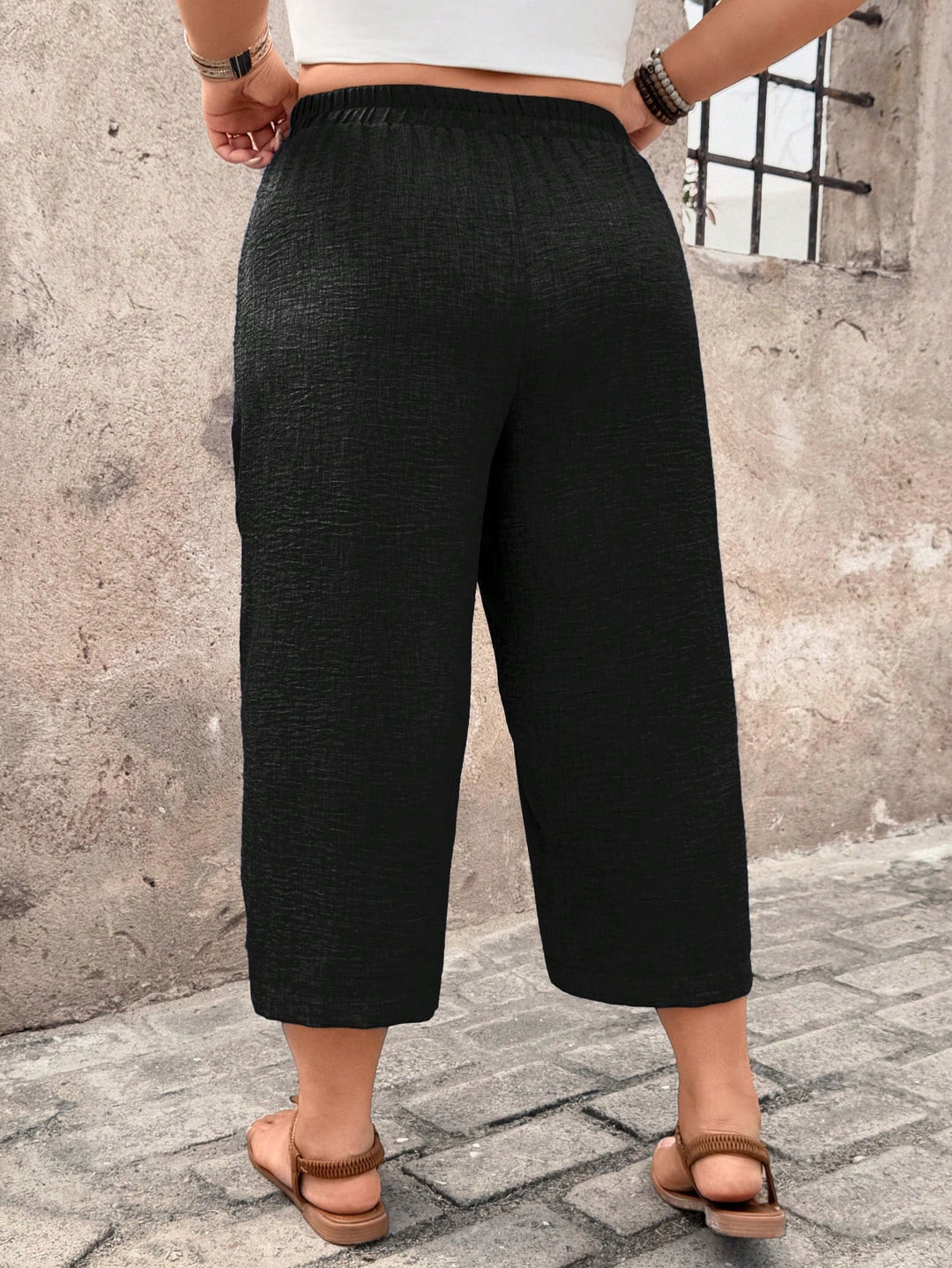 Pantaloni SHEIN, negru