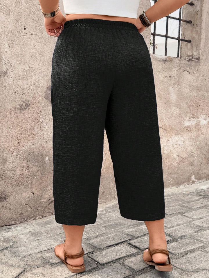 Pantaloni SHEIN, negru
