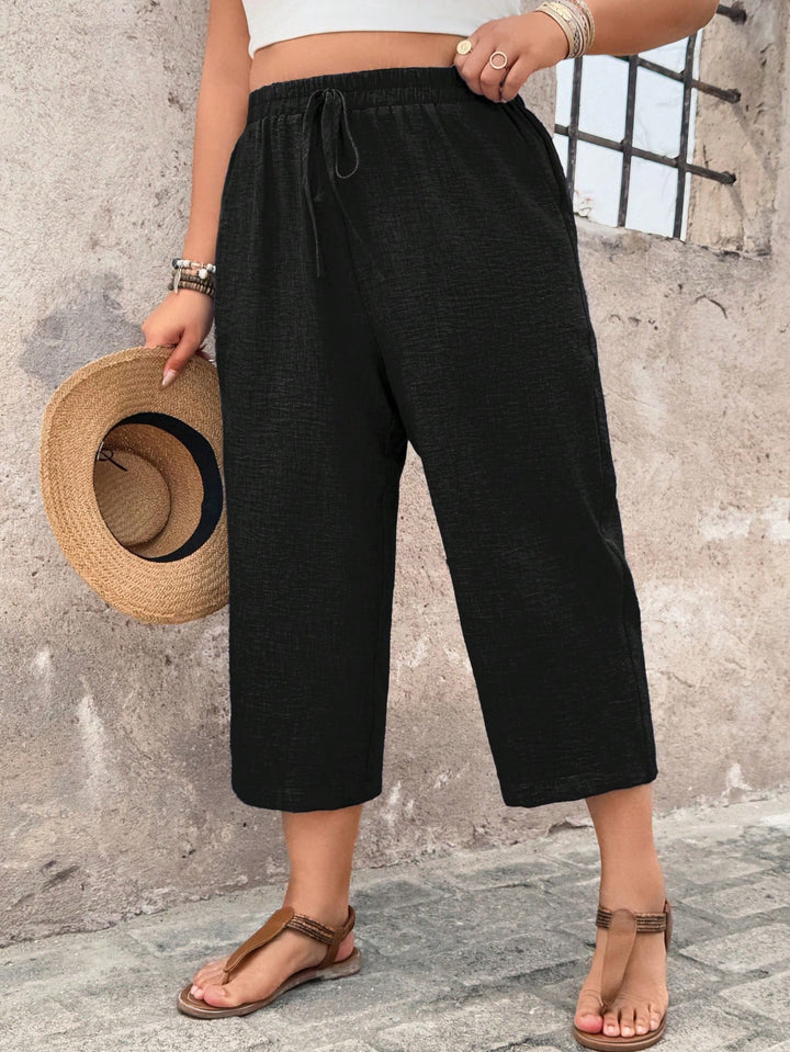Pantaloni SHEIN, negru