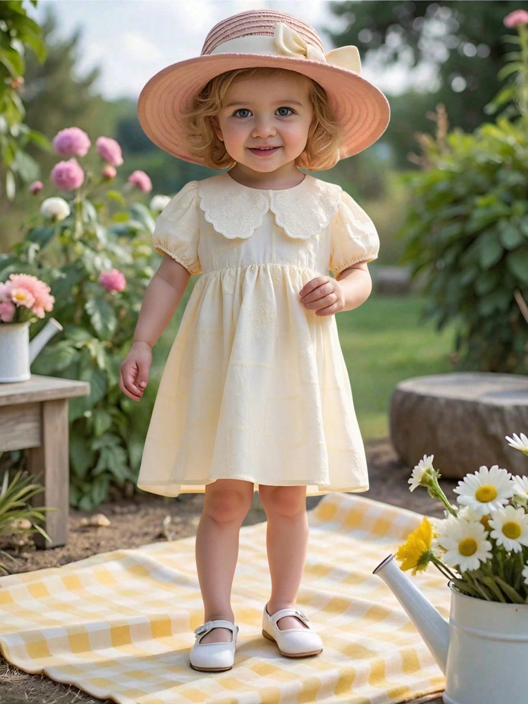 Rochie SHEIN, crem