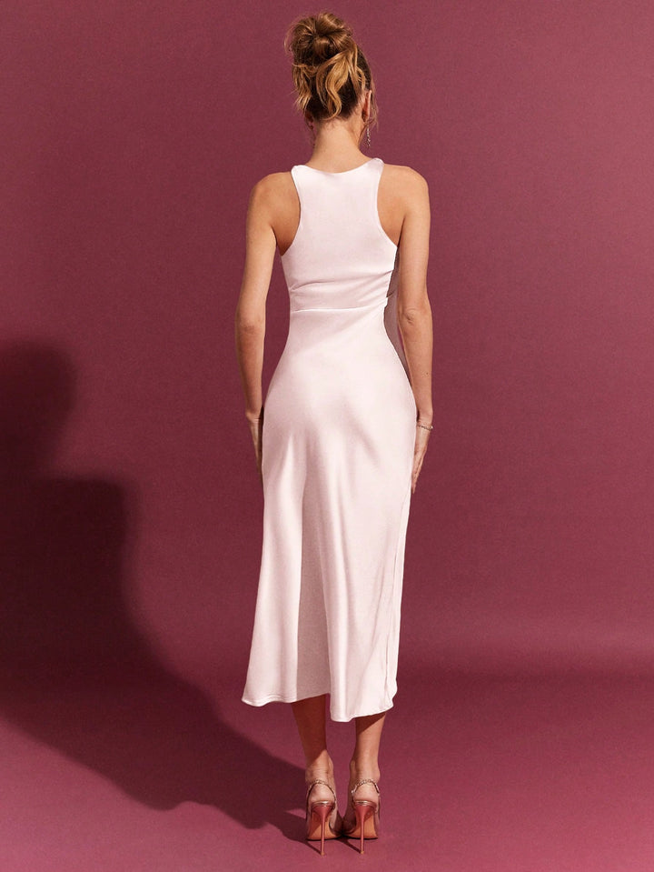 Rochie maxi SHEIN, roz