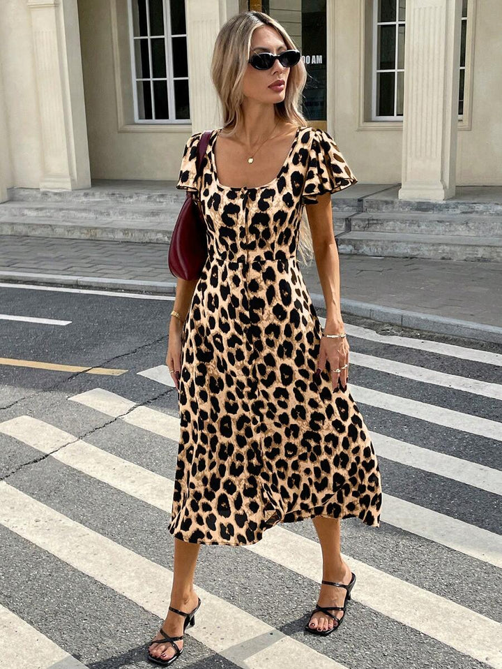 Rochie midi SHEIN, mix culori