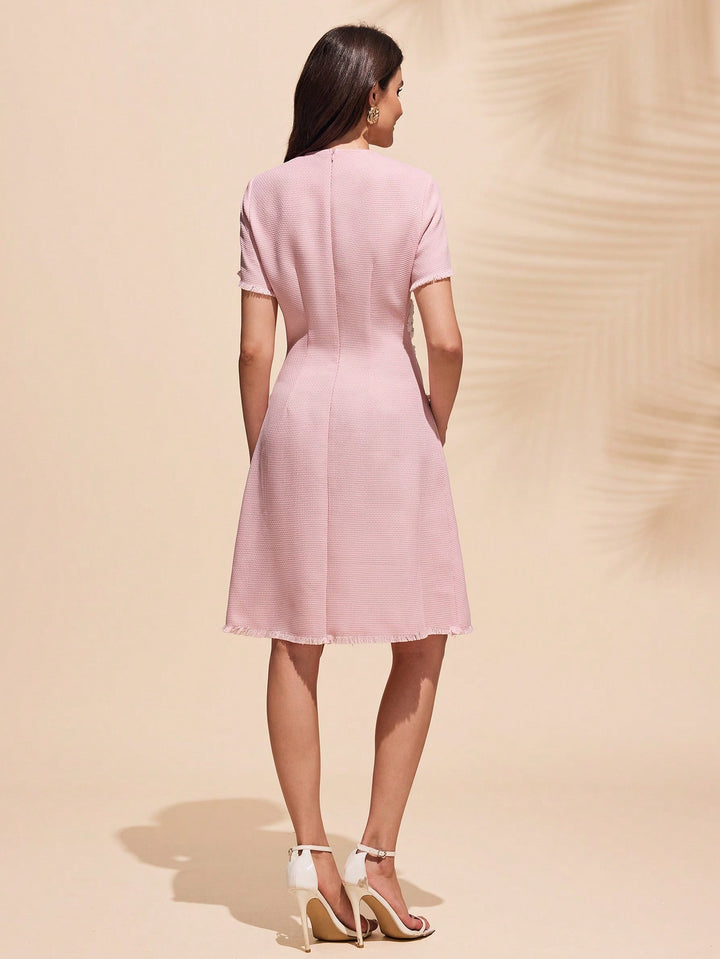 Rochie mini SHEIN, roz