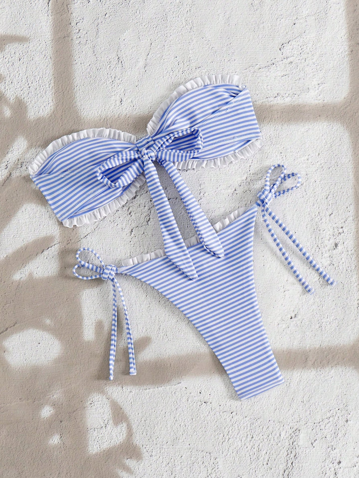 Costum de baie SHEIN, albastru