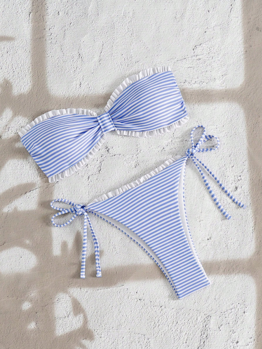 Costum de baie SHEIN, albastru