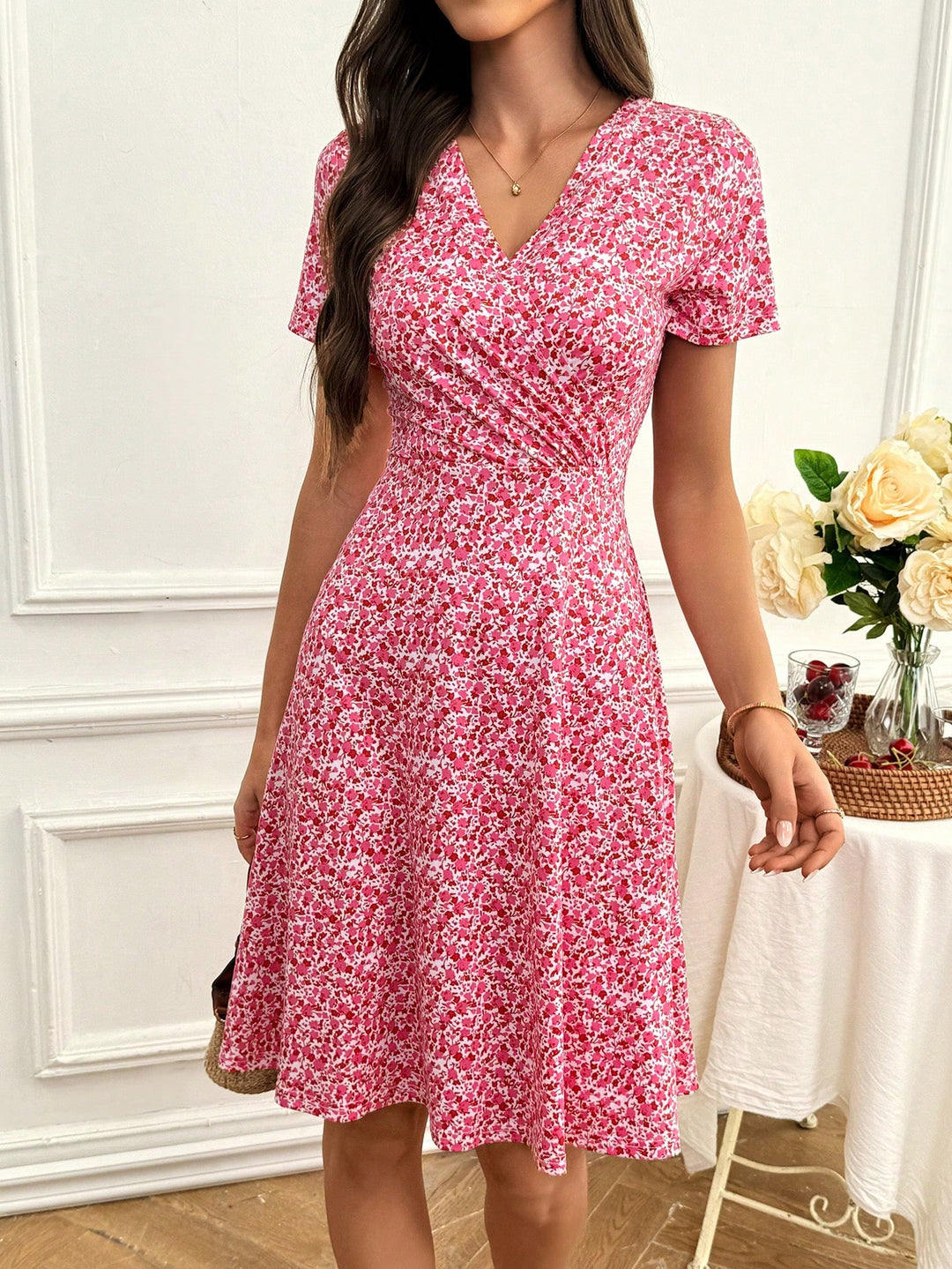 Rochie mini SHEIN, mix culori