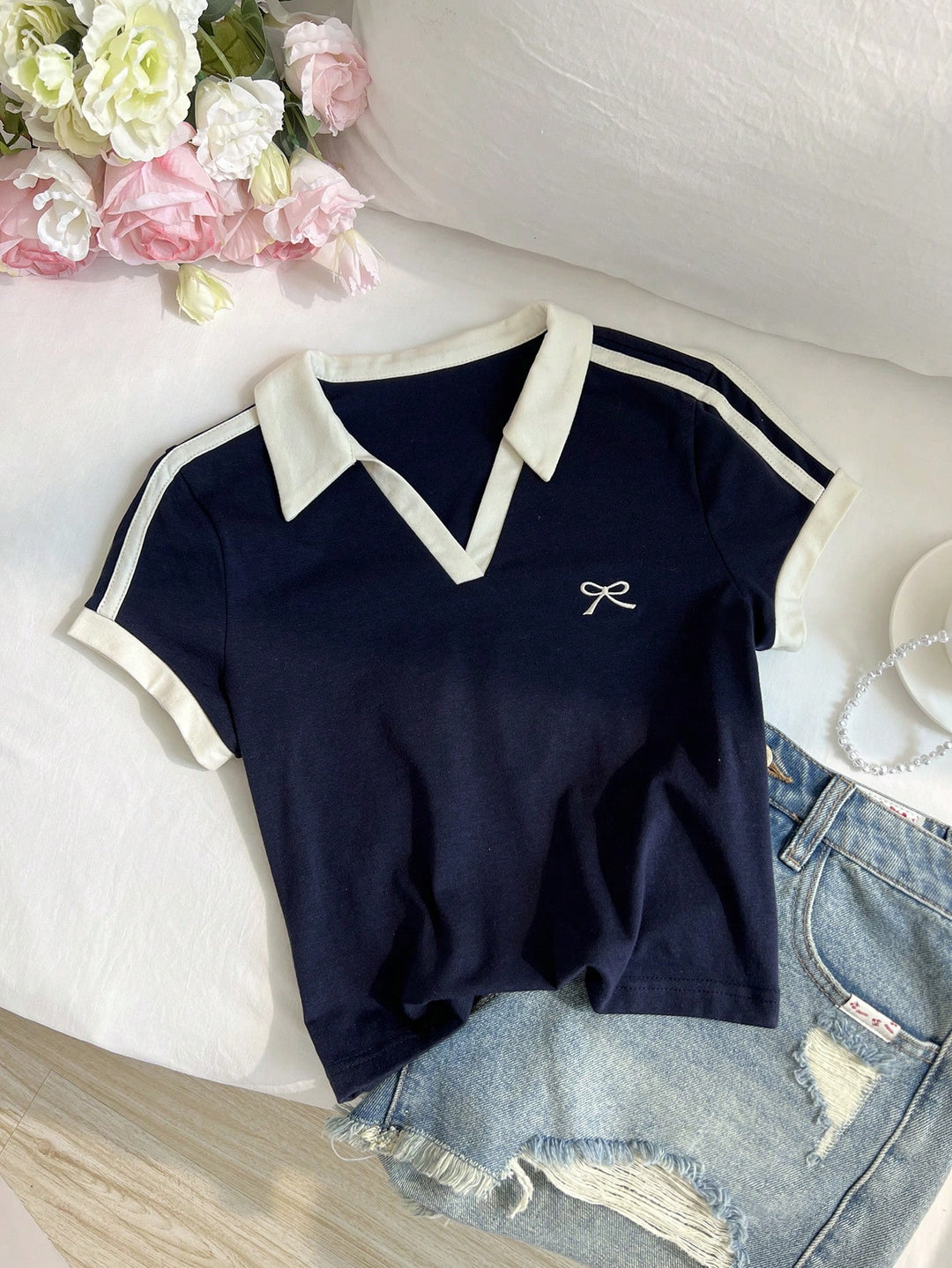 SHEIN póló, kék
