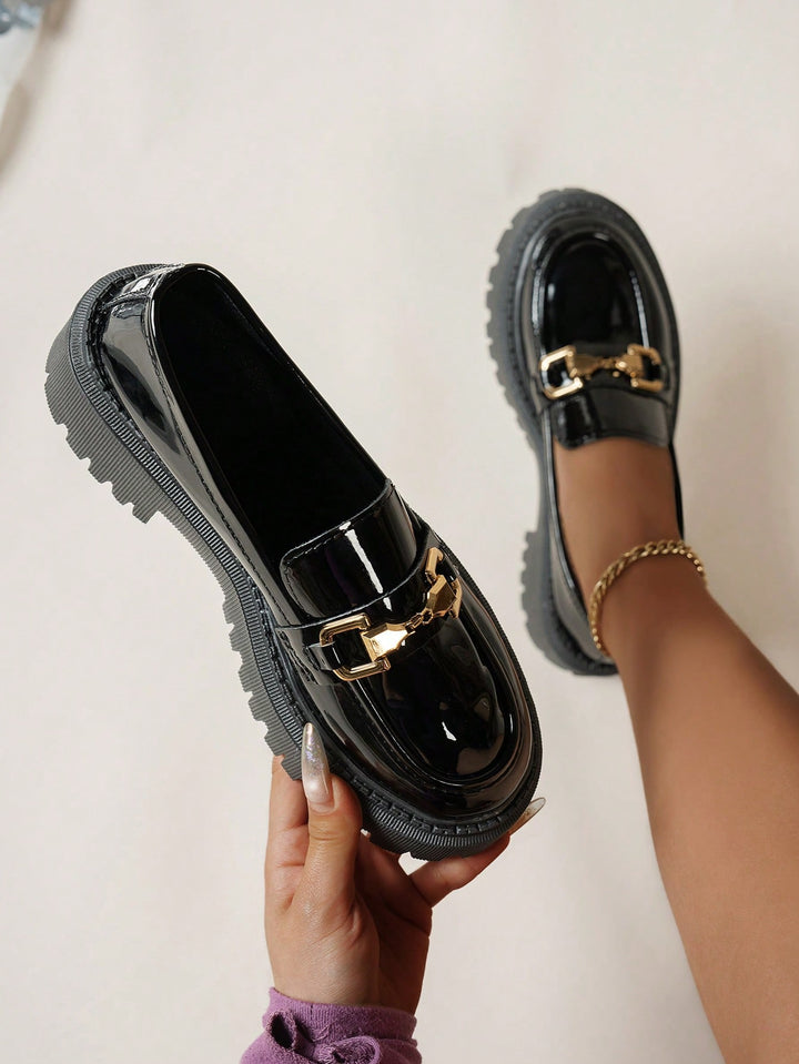 Mocasini SHEIN, negru