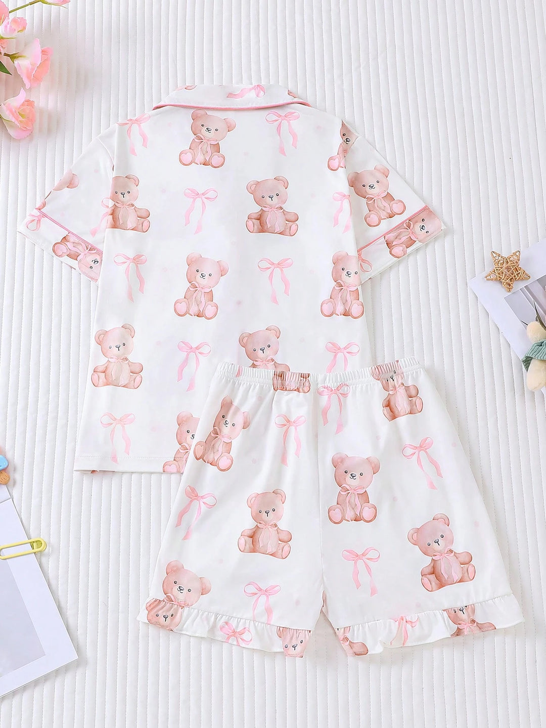 Compleu pijamale SHEIN, mix culori