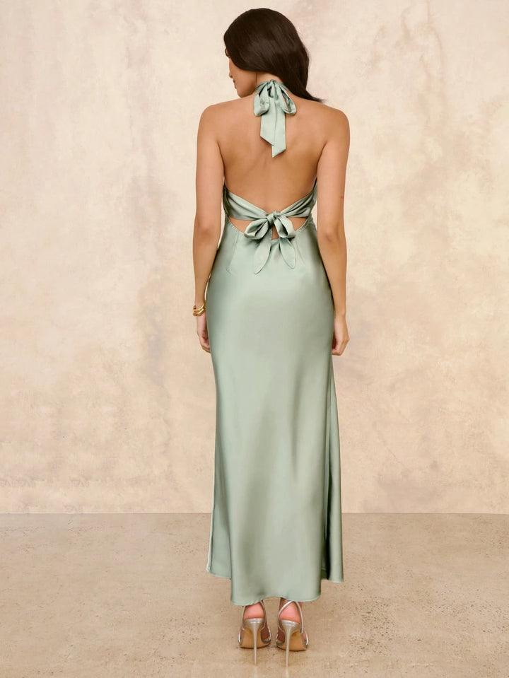 Rochie maxi SHEIN, verde