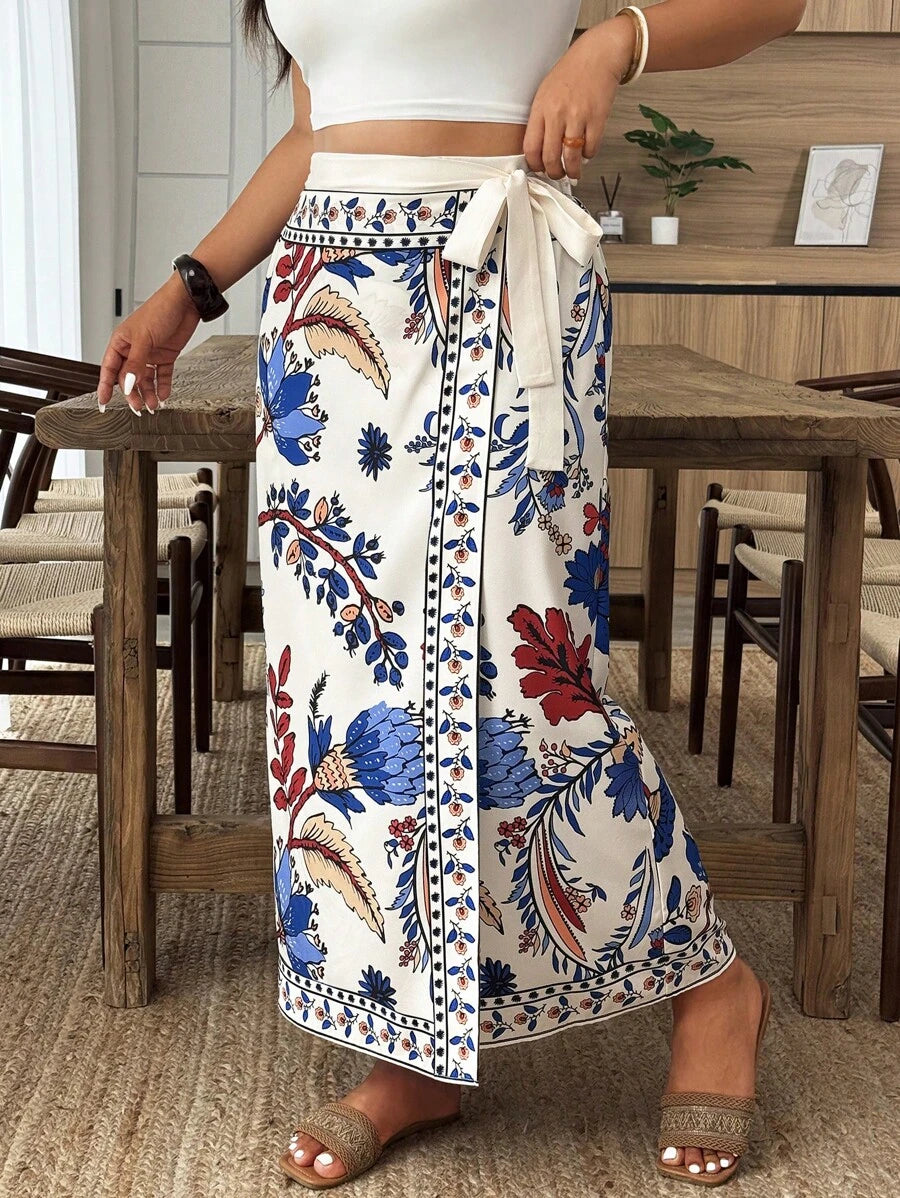Fustă maxi SHEIN, mix culori