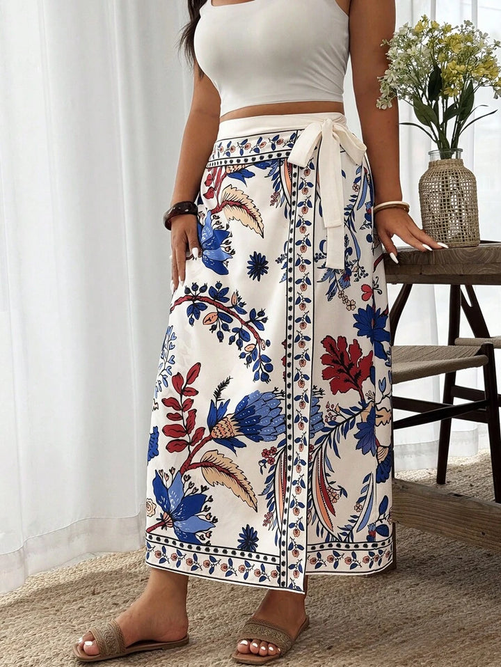 Fustă maxi SHEIN, mix culori