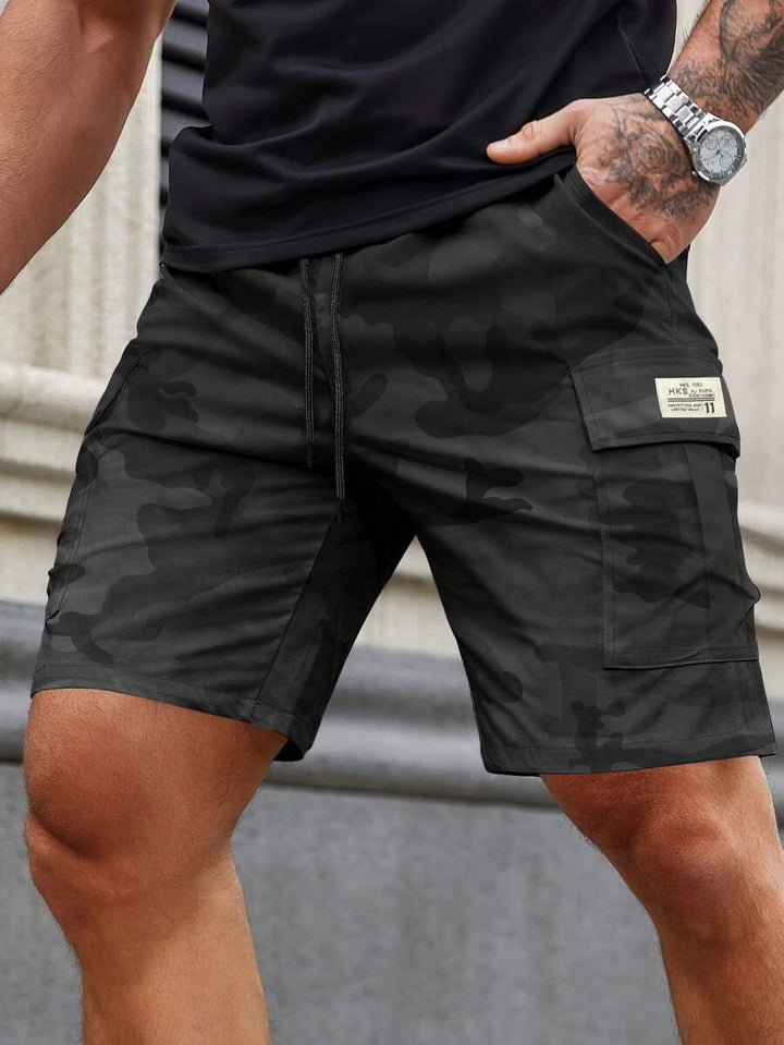 Pantaloni scurți SHEIN, negru