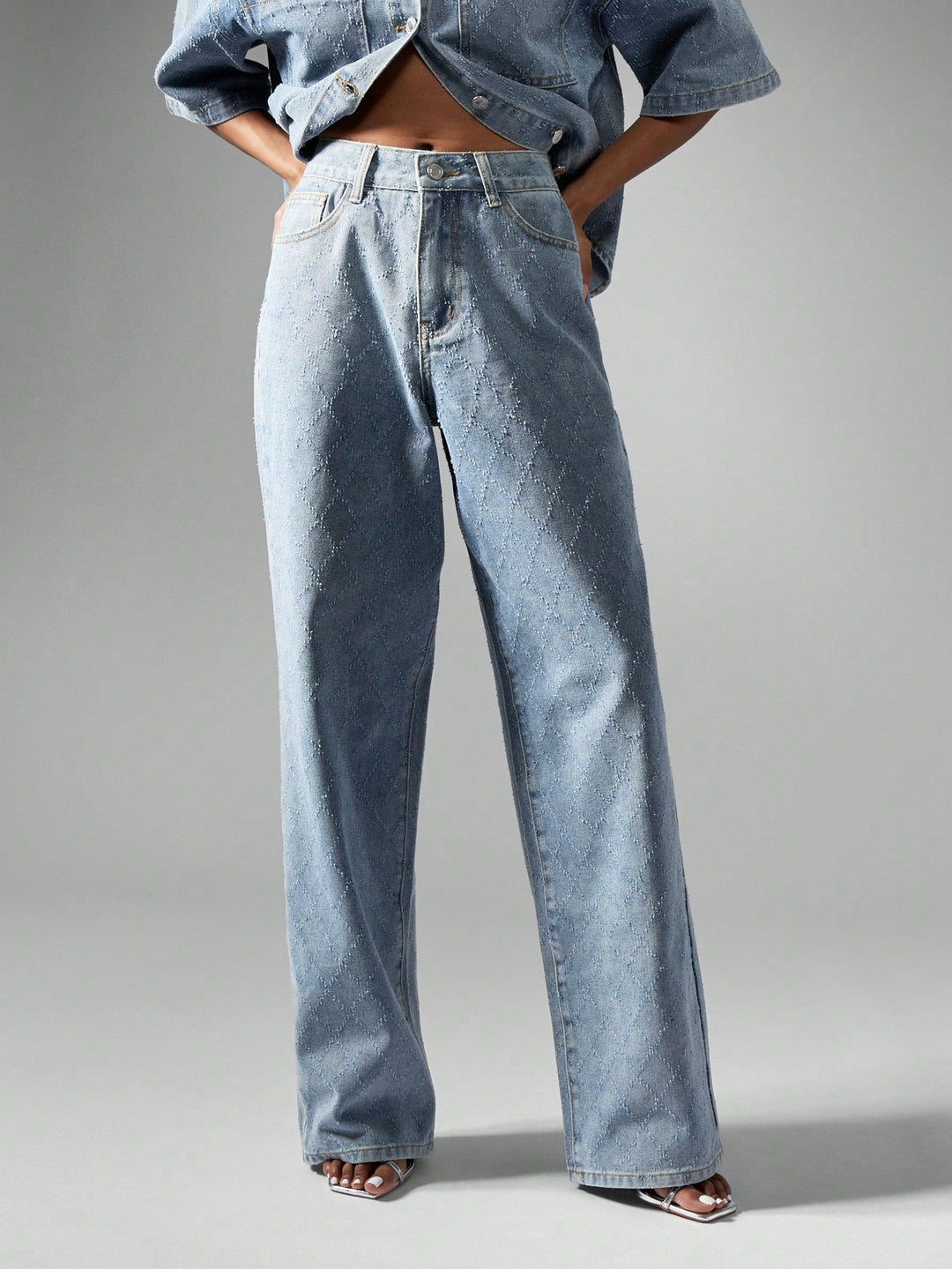 Jeans SHEIN, albastru