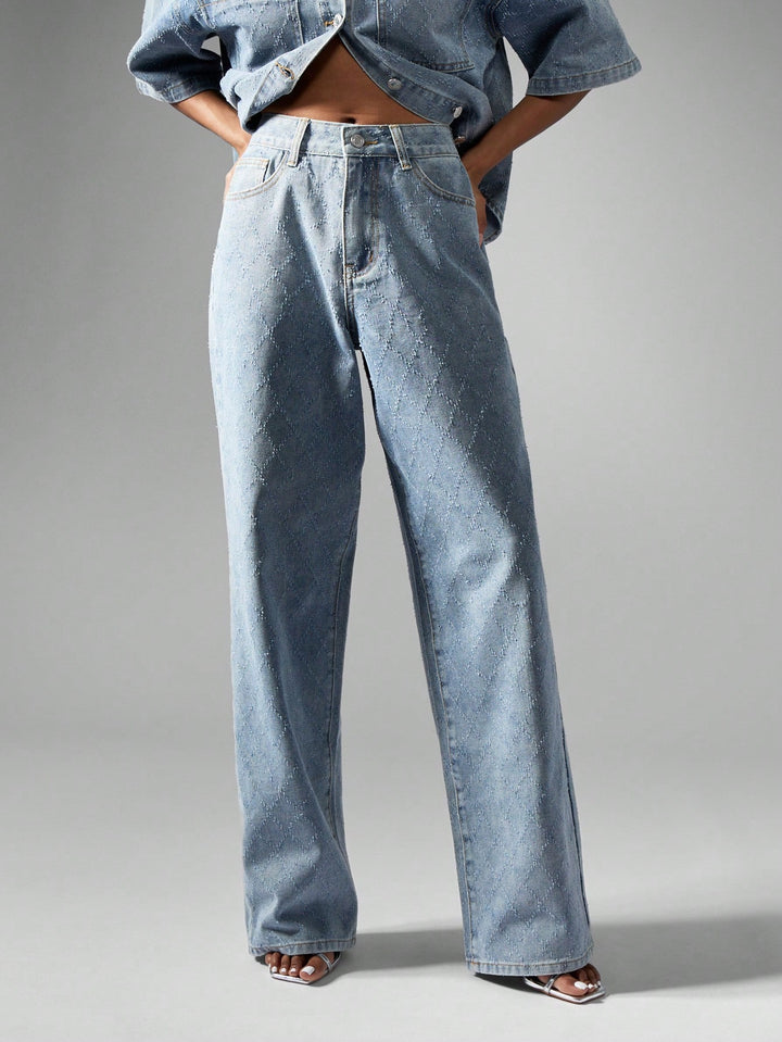 Jeans SHEIN, albastru