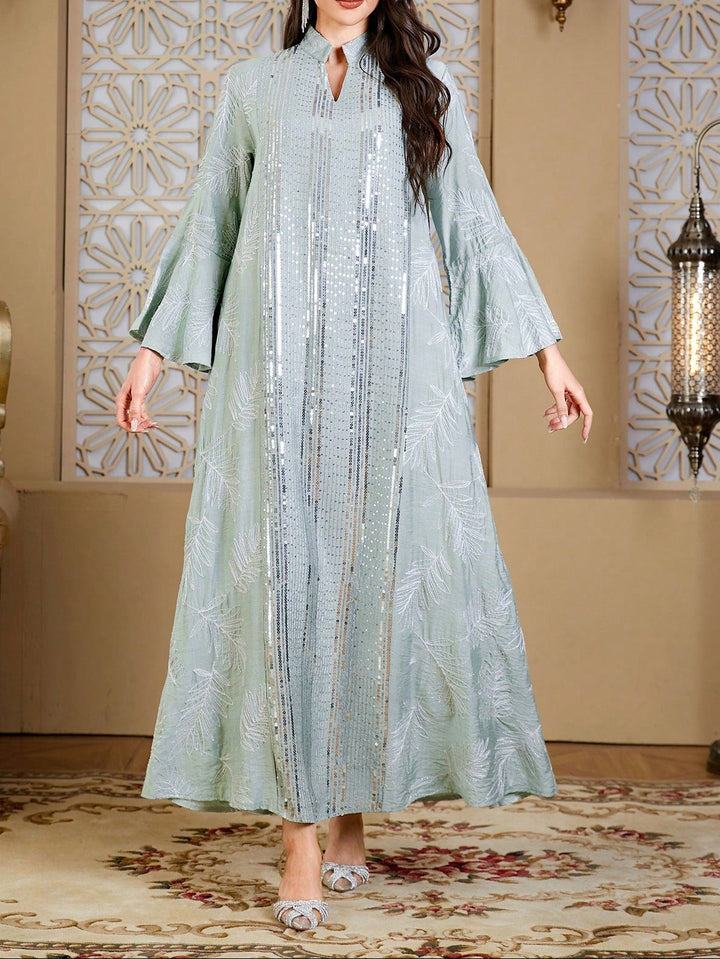Rochie maxi SHEIN, verde