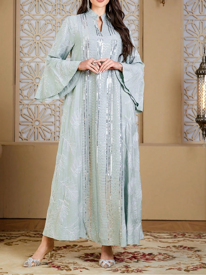 Rochie maxi SHEIN, verde