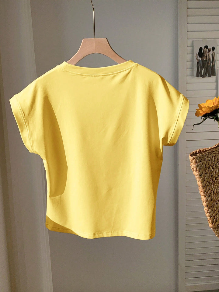 Tricou SHEIN, galben