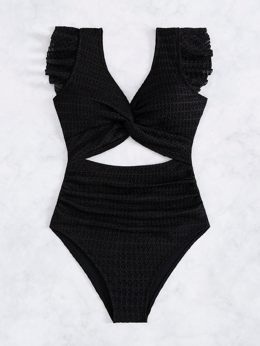 Costum de baie întreg SHEIN, negru