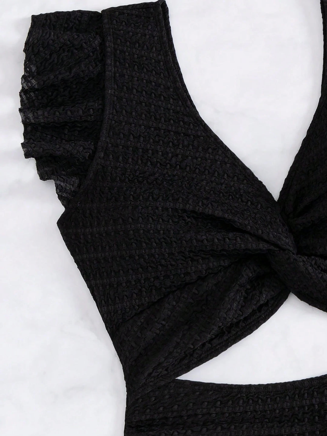 Costum de baie întreg SHEIN, negru