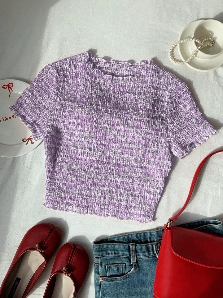 Shein póló, lila