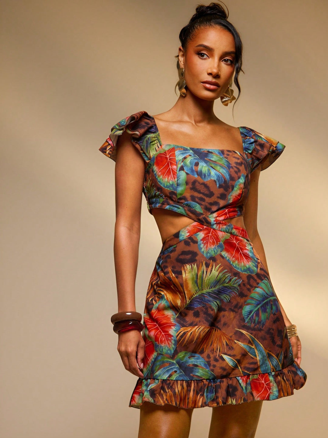 Rochie mini SHEIN, mix culori