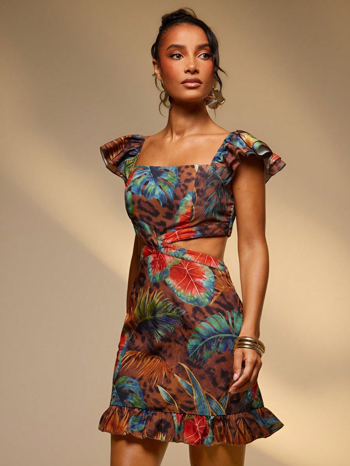 Rochie mini SHEIN, mix culori