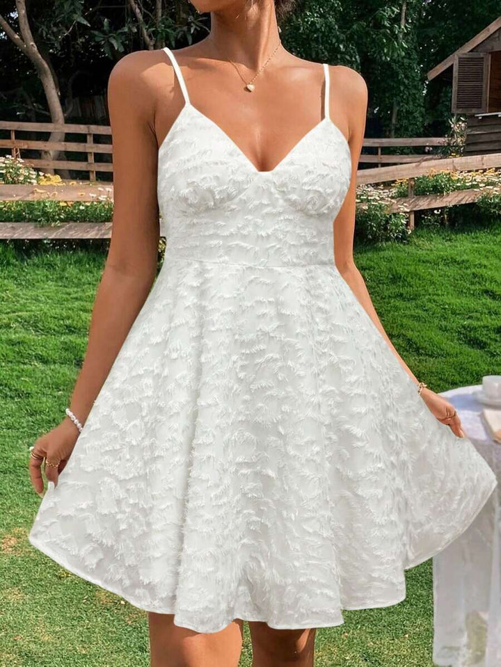Rochie mini SHEIN, alb