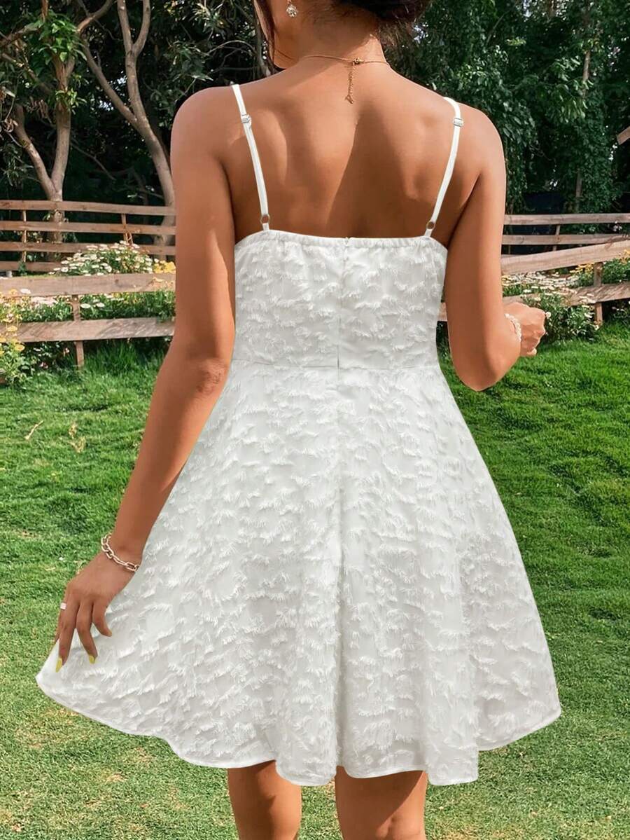 Rochie mini SHEIN, alb