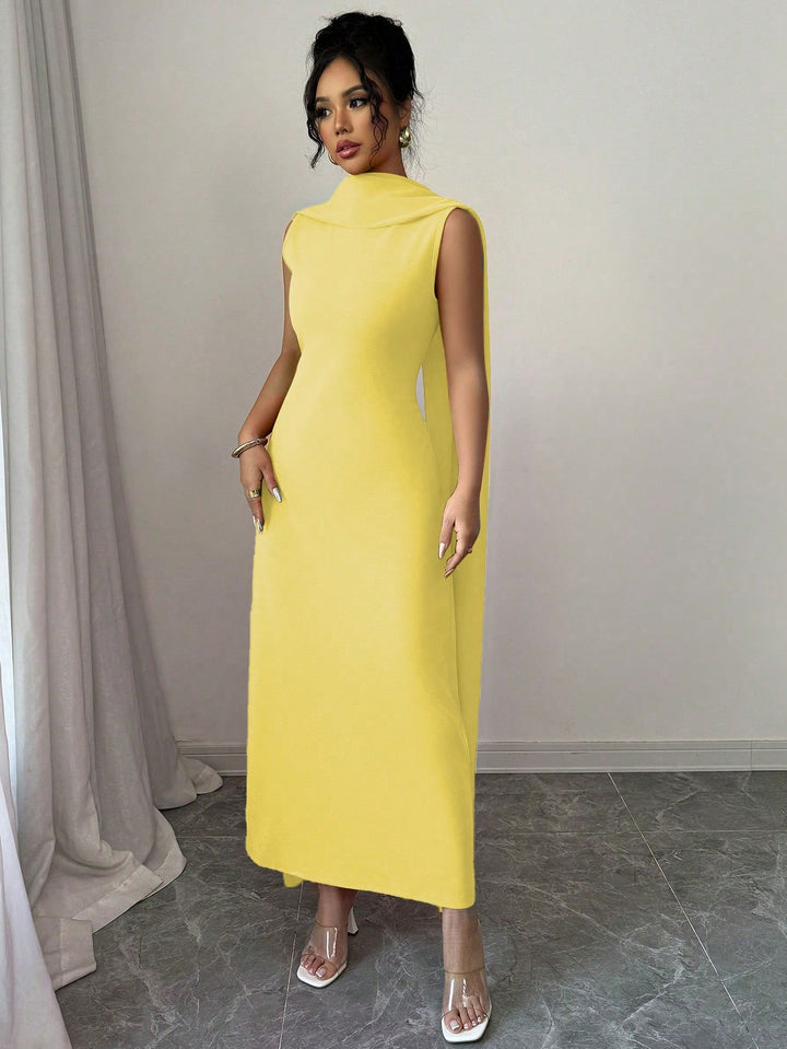 Rochie maxi SHEIN, galben