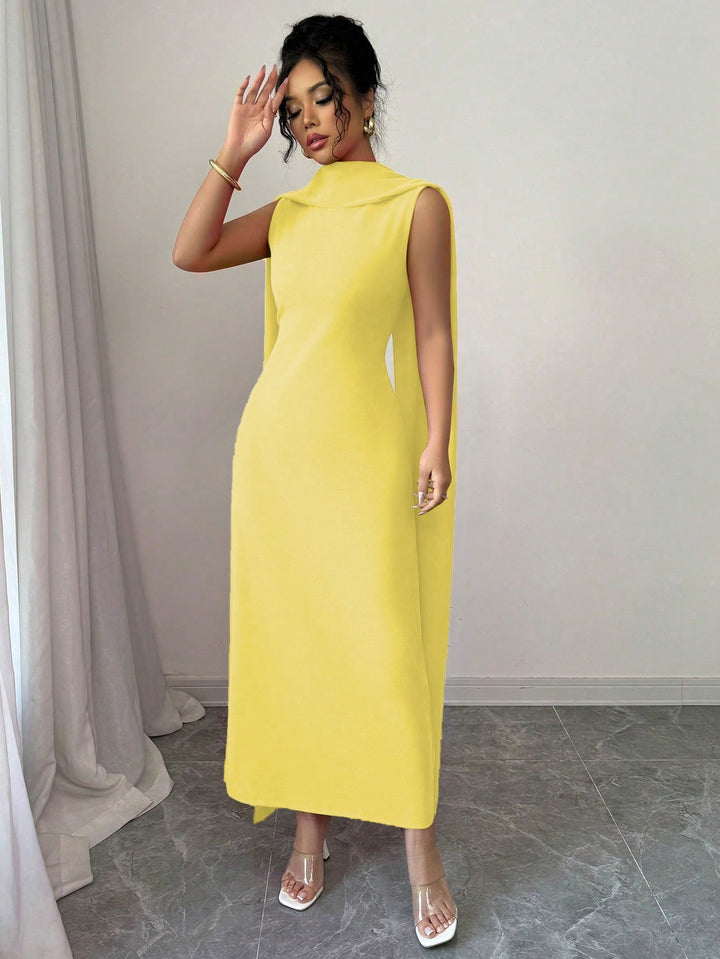 Rochie maxi SHEIN, galben