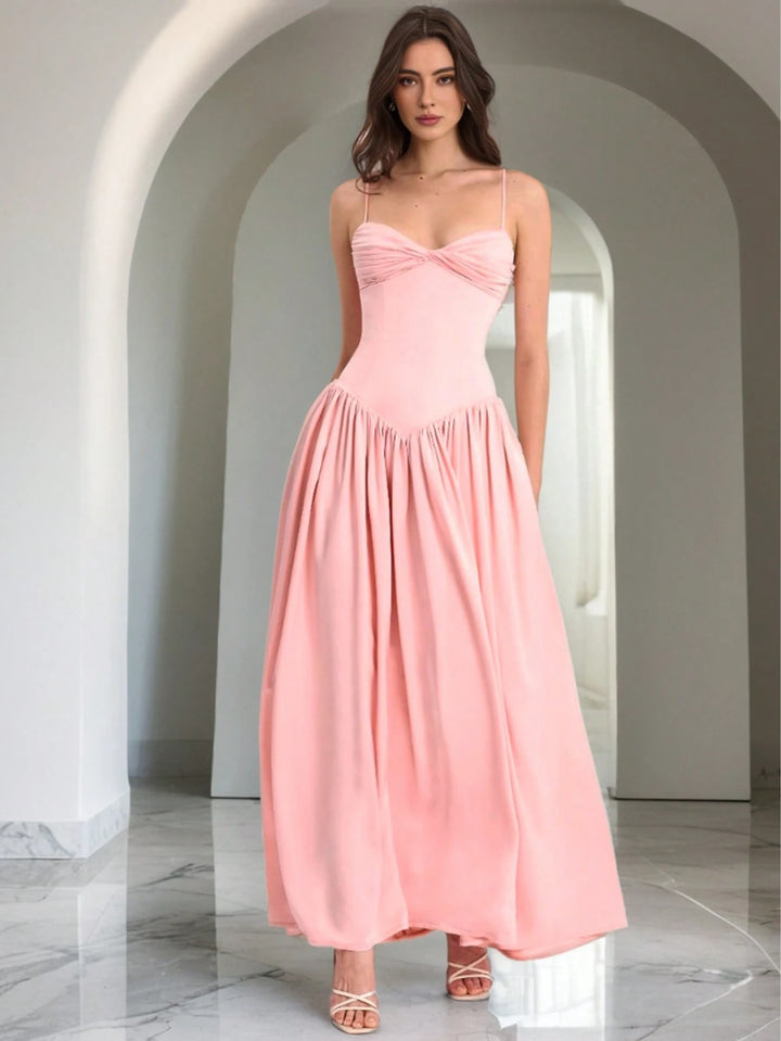 Rochie maxi SHEIN, roz