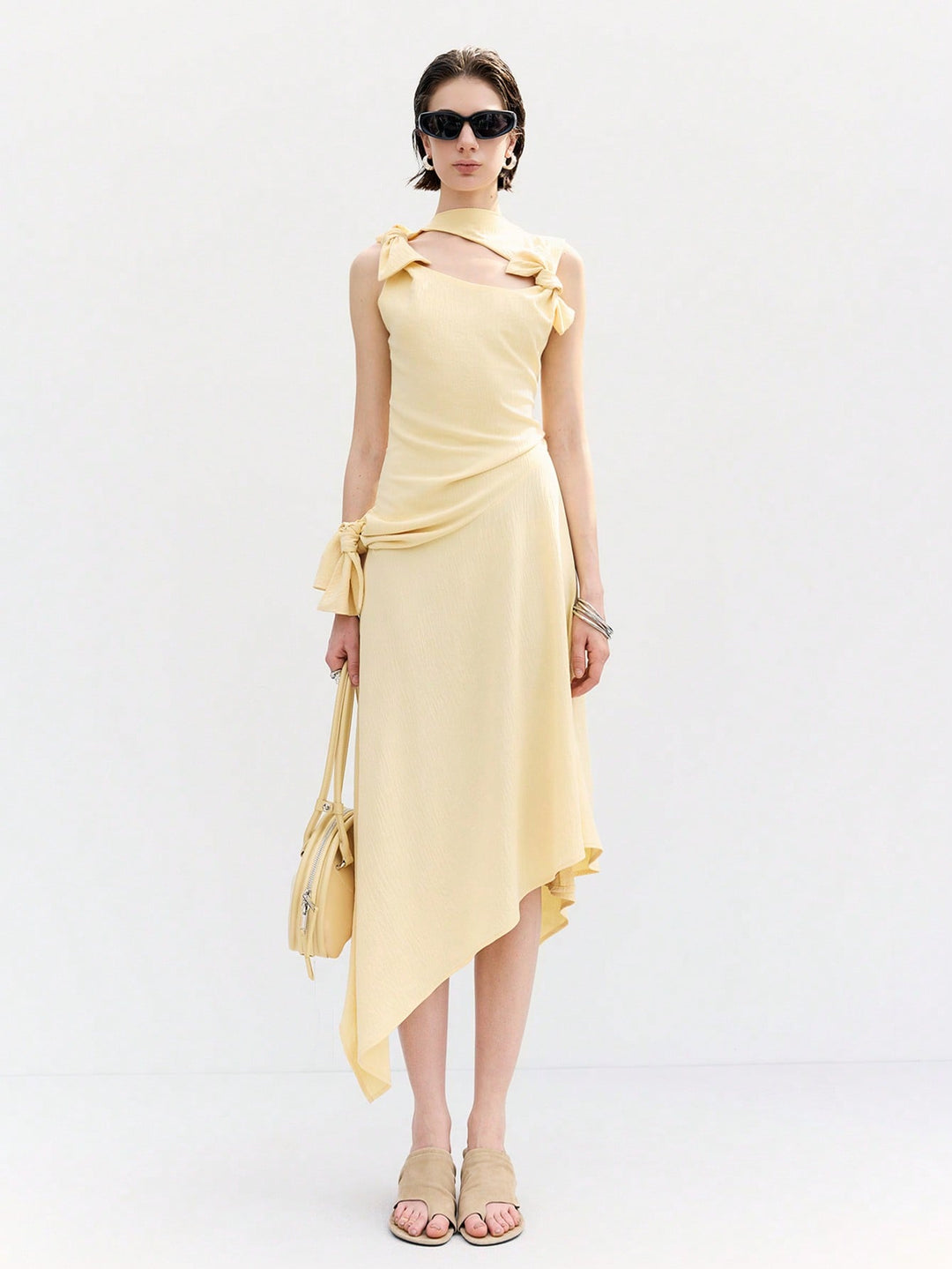 Rochie maxi SHEIN, galben