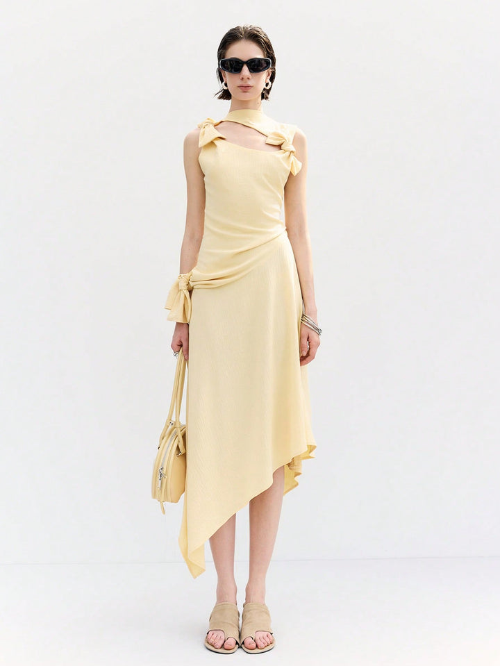Rochie maxi SHEIN, galben