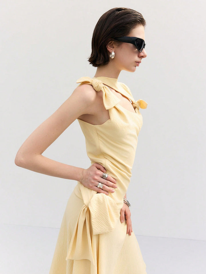 Rochie maxi SHEIN, galben