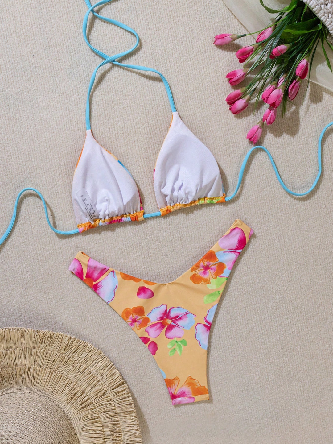 Costum de baie SHEIN, mix culori