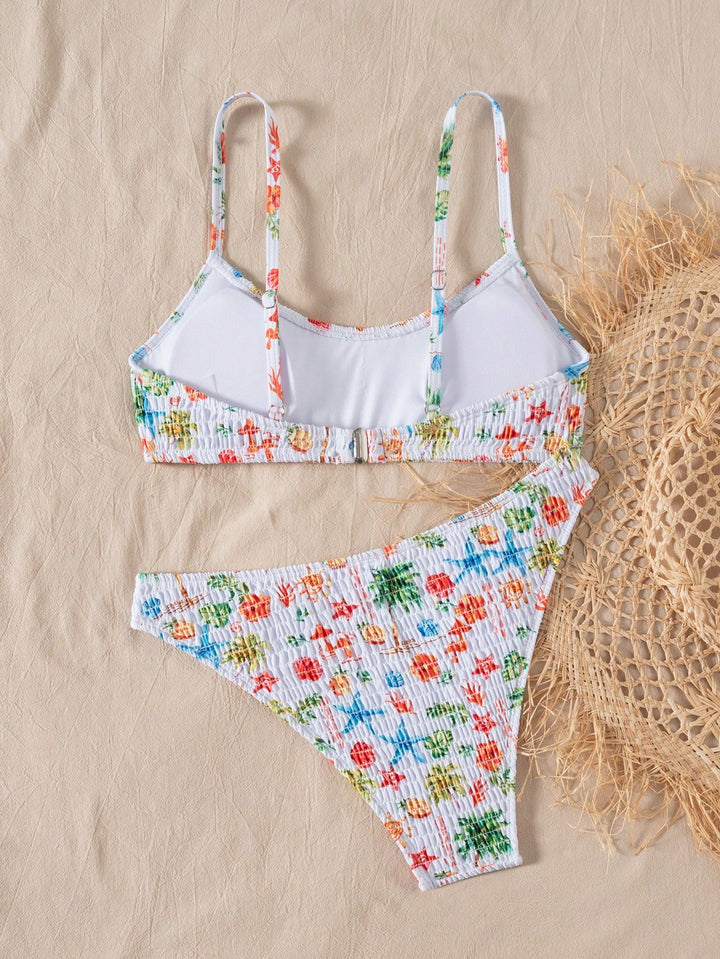 Set bikini SHEIN, mix culori
