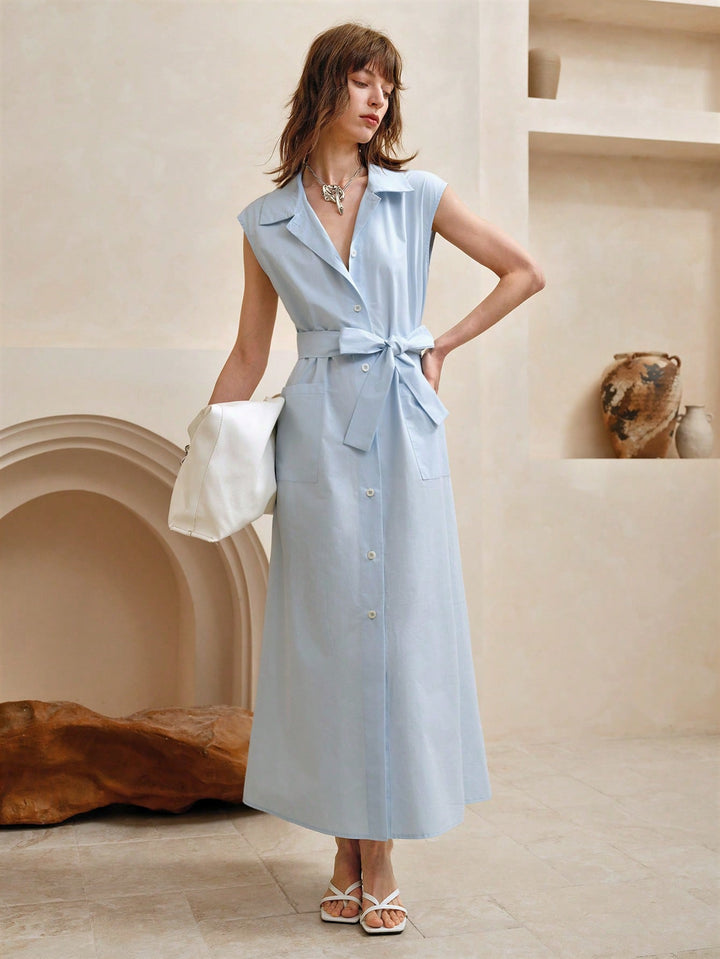 Rochie maxi SHEIN, albastru