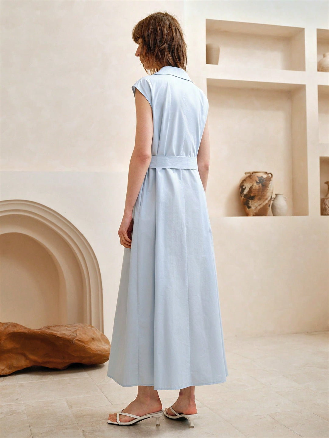 Rochie maxi SHEIN, albastru