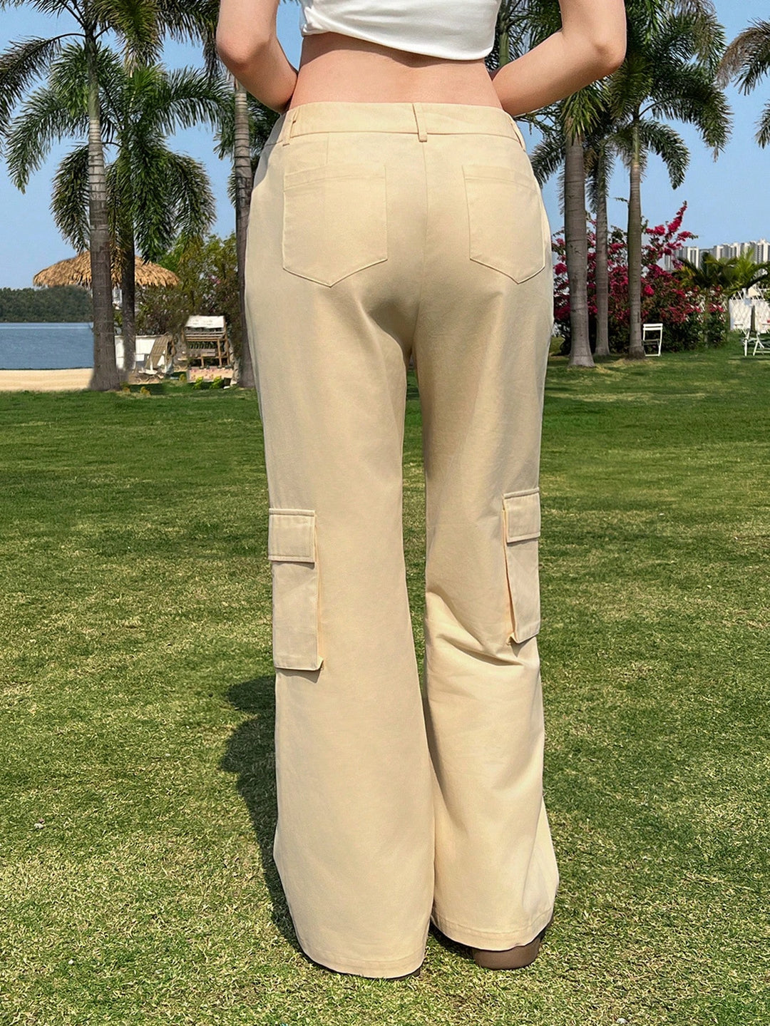 Pantaloni SHEIN, bej