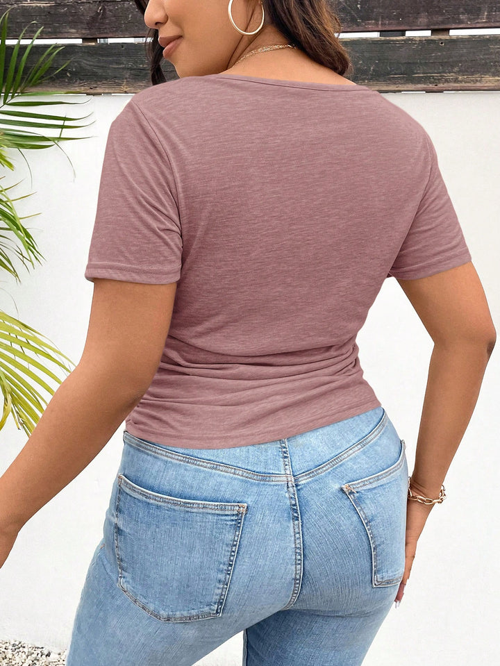 Tricou SHEIN, roz